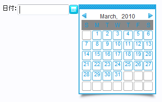 mootools+Calendar